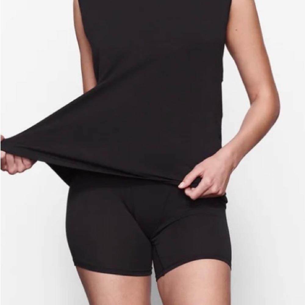 Skims Boyfriend Boxer in Onyx